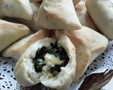 Foto langkah ke 3 dari resep Roti Arab isi Bayam.