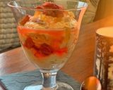 A picture of step 5 of Rhubarb Fool.