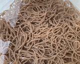 A picture of step 16 of Long life & Health! Warm Soba Noodle.