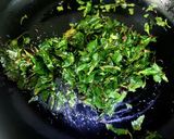 A picture of step 2 of Bathua Dal.