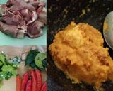 Foto langkah ke 1 dari resep Ati Ampela Bumbu Kuning ala Indi.
