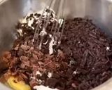 A picture of step 1 of Coffee walnut salami cake.