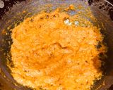 A picture of step 4 of Rajma Masala.