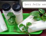 Leci Jelly and Milk langkah memasak 4 foto