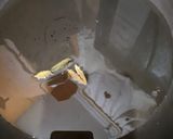 A picture of step 1 of Khoya Halwa.