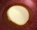 A picture of step 3 of Custard Apple Halwa.