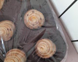 Foto del paso 11 de la receta: Rollitos de crema de anacardos con chocolate y pasas