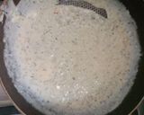 A picture of step 4 of CHICKEN ALFERADO PASTA😍.