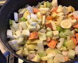 Une image de l'étape 2 de Soupe fenouil pommes de terre patate douce et panais.