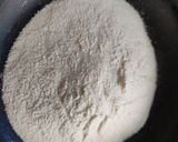 A picture of step 1 of Instant Bread Malai Roll.