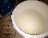 Foto langkah ke 3 dari resep Roti tawar eggless.