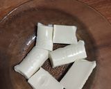Foto del paso 3 de la receta: Postrecitos de vainilla y chocolate con suero de leche