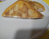 Foto del paso 4 de la receta: Sándwich mixto con costra de cheddar