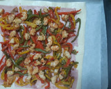 Foto del paso 7 de la receta: Hojaldrada con verduras con queso y gambones