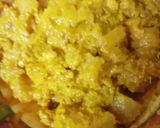 A picture of step 1 of Lacha chicken pakora.