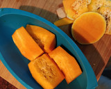 Foto del paso 1 de la receta: Frijoles con calabaza en caldo de miso
