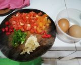 Foto langkah ke 1 dari resep FanGe Jau Tan = Tomat Tumis Telur 💓.