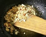 A picture of step 2 of Butter scotch rosogolla Panna cotta served in biscuit tart.