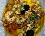 Foto del paso 6 de la receta: Pincho de ternera con langostinos 🦐🦐🦐