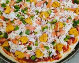 A picture of step 2 of Chëësy Crusty Pizza 🍕🍕🍕.