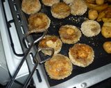 Rántott gomba sütőben sütve recept fázis 5 fotója
