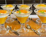 A picture of step 4 of Peach Panna Cotta:.