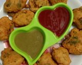 पालक पकोड़े (Palak pakode recipe in hindi) रेसिपी चरण 5 फोटो