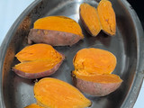 Boniatos rellenos de carne picada