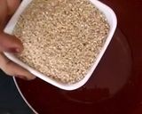 A picture of step 1 of Rajasthani Lapsi.