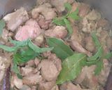 A picture of step 2 of Braised Lamb Shanks with Hummus Moutabal.
