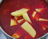 Pusztapörkölt (Pörkölt de boeuf á la puszta) recept fázis 5 fotója