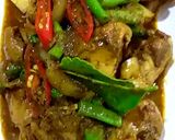 รูปขั้นตอนการทำที่ 7 ของ ผัดเผ็ดไก่
