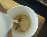 A picture of step 2 of Coffee custard pudding.