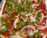 Foto del paso 2 de la receta: Hojaldre de jamón serrano y mozzarella