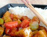 Foto del paso 11 de la receta: Tofu agridulce con pimientos