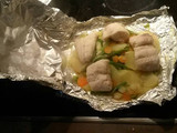 Merluza (o cualquier pescado sin espinas) al papillote