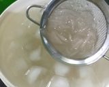 Foto langkah ke 5 dari resep Es Ce Hun Tiau (sagu gunting).