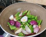 A picture of step 3 of PANEER CAPSICUM in HOT GARLIC SAUCE.