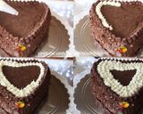 Foto del paso 12 de la receta: Torta de chocolate con remolacha y ganache de chocolate para San Valentín