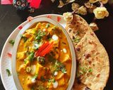 A picture of step 5 of Paneer Laziz.
