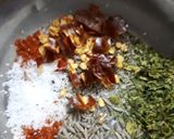 A picture of step 2 of Chapata flavoured paneer.