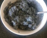 A picture of step 1 of Lemonade with sabja or sweet basil seeds.