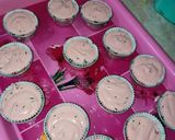 Foto langkah ke 7 dari resep 55. Bolu Kukus Semangka (GBA.17).