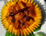 টক ঝাল মিষ্টি কুমড়া রেসিপি ধাপ - 1 ছবি