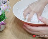 Foto langkah ke 1 dari resep Klepon Ketan Pelangi Tanpa Kapur Sirih.