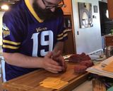 A picture of step 4 of Juicy Lucy a Minnesota specialty!.