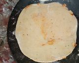 A picture of step 1 of Onion  Roti.