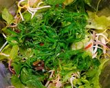 Hình bước làm 3 của món Gỏi rong sụn và rong wakame
