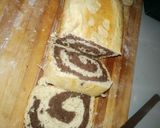 A picture of step 7 of Homemade mixed choco-bread.