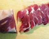 Foto del paso 3 de la receta: Pizza de Champiñones y Paleta Ibérica
